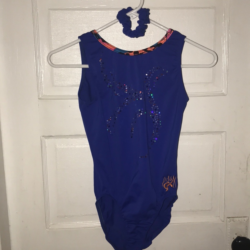 GK Elite Blue Aly Raisman Leotard